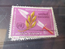 NATIONS UNIES NEW YORK  YVERT N°228 - Usados