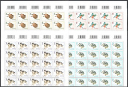 ** 2001 Földrészek állatai (V.) - Európa Sor Hajtott Teljes ívekben (40.000) - Other & Unclassified