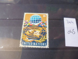 NATIONS UNIES NEW YORK  YVERT N°244 - Gebruikt