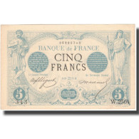 France, 5 Francs, Noir, 1873, 1873-05-01, SPL, Fayette:1.18, KM:60 - 5 F 1871-1874 ''Noir''