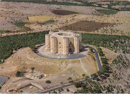 CARTOLINA  ANDRIA,PUGLIA,CASTEL DEL MONTE,VEDUTA AEREA,STORIA,CULTURA,RELIGIONE,MEMORIA,IMPERO,BELLA ITALIA,VIAGG 1977 - Barletta