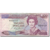 Billet, Etats Des Caraibes Orientales, 20 Dollars, 1988-93, Undated (1988-93) - Caraïbes Orientales