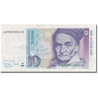 Billet, République Fédérale Allemande, 10 Deutsche Mark, 1993, 1993-10-01 - 10 Deutsche Mark