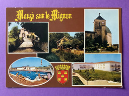 79   CPSM De MAUZÉ SUR LE MIGNON     Multivues         Très Bon état - Mauze Sur Le Mignon