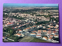 79   CPSM De MAUZÉ SUR LE MIGNON    Vue Générale Aérienne       Très Bon état - Mauze Sur Le Mignon