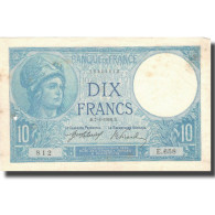 France, 10 Francs, Minerve, 1916, 1916-07-04, TTB, Fayette:6.1, KM:73a - 10 F 1916-1942 ''Minerve''