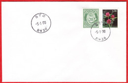 NORWAY -  8438 STØ (Nordland County) - Last Day/postoffice Closed On 1998.01.05 - Local Post Stamps