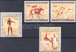 ** 1966 Sziklarajzok Sor Mi 444-447 - Altri & Non Classificati