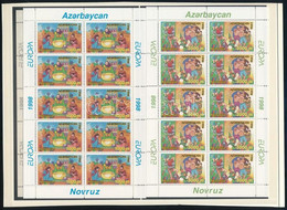 ** 1998 Europa CEPT Kisív Sor, Europe CEPT Minisheet Set Mi 438-439 - Sonstige & Ohne Zuordnung