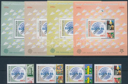 ** 2005 50 éves Az Europa CEPT Sor + Blokksor, Europa CEPT Set + Blockset Mi 620-623 A + Mi 64-67 - Sonstige & Ohne Zuordnung