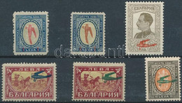 * 1927/1928 Forgalmi Felülnyomott Sor Mi 206-209 + I-II - Other & Unclassified