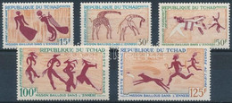 ** 1967 Barlang Rajzok Sor Mi 189-193 - Other & Unclassified