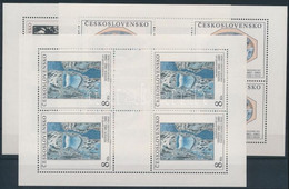 ** 1992 Festmény Kisív Sor Mi 3133-3135 - Altri & Non Classificati