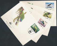 1984 WWF: Madár Sor 4 Db FDC-n Mi 836-839 - Other & Unclassified