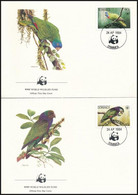 1984 WWF: Madarak Sor Mi 836-839 4 Db FDC-n - Other & Unclassified