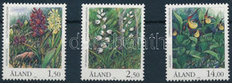 ** 1989 Orchideák Sor, Orchids Set Mi 33-35 - Altri & Non Classificati