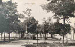 Sézanne - La Place Champ Benoist - Kiosque à Musique - Sezanne