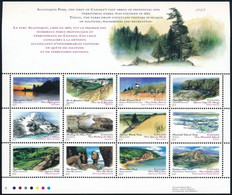 ** 1993 Természetvédelem Kisív, Nature Protection Minisheet Mi 1361 - 1372 - Other & Unclassified