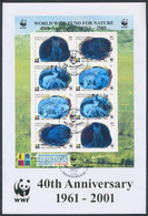 1999 Pusztai Róka Hologramos Kisív Mi 172-175 FDC - Altri & Non Classificati