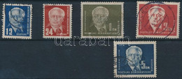 O 1950 Forgalmi Sor Mi 251-255 - Other & Unclassified