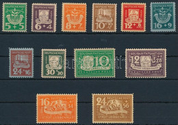 ** 1945 Lübbenau Sor, Lübbenau Set Mi 1A-8A - Other & Unclassified