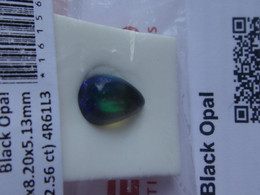 LaZooRo: Black Opal 2.56ct - Certificate - Opal