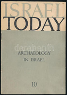 Shimon Applebaum: Archaeology In Israel. Jeruzsálem, 1959, Israel Digest. 27p. Angol Nyelven. Kihajtható Térkép Mellékle - Unclassified