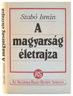 Szabó István: A Magyarság életrajza. Bp., 1990, Akadémia Kiadó. Reprint Kiadás. Kiadói Kartonált Papírkötésben. Benne Di - Unclassified