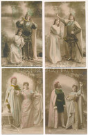 ** 9 Db RÉGI Használatlan Képeslap A Lohengrin és Tannhäuser Operákból / 9 Pre-1945 Unused Motive Postcards From Operas  - Non Classificati