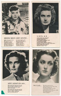 **, * 8 Db RÉGI Magyar Filmbolt Motívum Képeslap: Színészek / 8 Pre-1945 Hungarian Motive Postcards: Actors And Actresse - Non Classificati