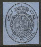 Spain 1855 Sc O8  Official MNG(*) - Servizi