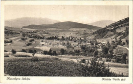 * T2/T3 1942 Kisszolyva, Szkotárszke, Skotarska; Kilátás Volóc Felé / General View (Rb) - Unclassified