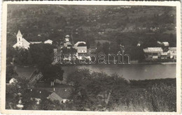 T2 1941 Nagybocskó, Velikij Bicskiv, Velykyy Bychkiv (Máramaros); Látkép, Híd, Templom / General View, Bridge, Church. P - Unclassified