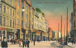 * T3 Sarajevo, Franz Ferdinand Strasse, Cemalusa / Street, Tram, Shops (Rb) - Unclassified