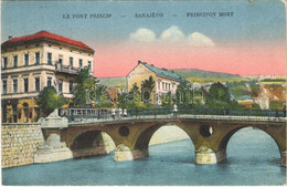T2 Sarajevo, Le Pont Princip / Principov Most / Bridge, Tram - Unclassified