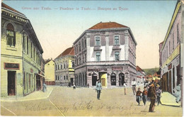 T2/T3 1916 Tuzla, Street View, K.u.K. Soldier, Shops (EK) - Unclassified