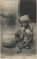 ** T1 Puducherry, Pondichéry; Un Charmeur De Serpents / Snake Charmer, Indian Folklore - Non Classificati