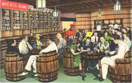 ** T2 Kingston, Myers's "Planters' Punch" Inn And Liquor Store Down At "The Sugar Wharf", Advertisement Card - Unclassified