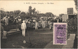 * T2/T3 Kati, En Gare / French Sudan, Railway Station, Train (EK) - Ohne Zuordnung