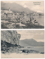 Lago Di Garda - 2 Pre-1910 Postcards - Ohne Zuordnung