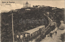 T2 1913 Torino, Turin; Saluti Da Superga / Superga, Cable Driven Rack Railway - Ohne Zuordnung