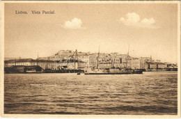 ** T2/T3 Lisboa, Lisbon; Vista Parcial / General View, Port, Steamship - Non Classificati