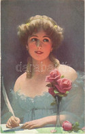 * T2 1920 Lady Art Postcard S: Knoefel - Ohne Zuordnung