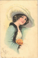 T3 1918 Lady Art Postcard (EB) - Ohne Zuordnung