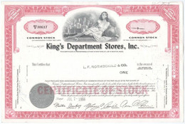 Amerikai Egyesült Államok 1966. "King's Department Stores Inc." + 1969. "Eckmar Corp." + 1982. "First Charter Financial  - Unclassified