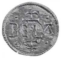 1172-1196. Denár Ag "III. Béla" Hátlapi "Rx" Jobbra Néz (0,18g) T:2,2- Hungary 1172-1196. Denar Ag "Bela III" (0,18g) "R - Sin Clasificación