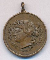 Franciaország DN Br Sportérem Füllel. Szign.: Volterra (24mm) T:2 France DN Br Medallion With Ear. Sign: Volterra (24mm) - Zonder Classificatie