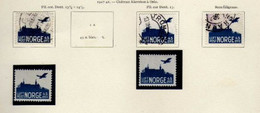 Norvege (1937-41)-     Poste Aerienne  **/*/o - Unused Stamps