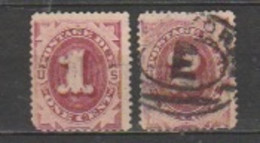 USA-Scott # J15-16 - Postage Due