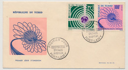 TCHAD => FDC - Télécommunications Spatiales -  19 Sept 1963 - Fort Lamy - Tschad (1960-...)